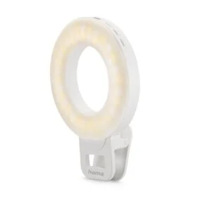 Hama LED Ринг Лампа ToGo основна снимка на продукта с включена щипка