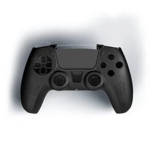 uRage Защитно силиконовo покритие за гейм пад за SONY PS5 продуктова снимка с черен цвят и текстура