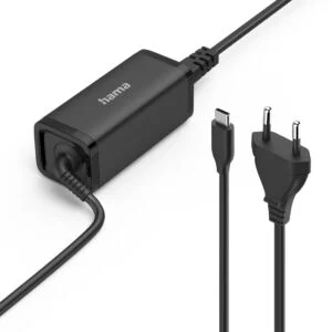 HAMA Зарядно за лаптоп USB-C PD GaN 5-20V/65 W основен продукт снимка