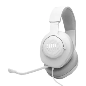 Геймърски слушалки JBL Quantum 100M2 White основен продукт снимка отпред