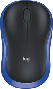 Безжична оптична мишка LOGITECH M185 USB Син/Черен основен продукт снимка