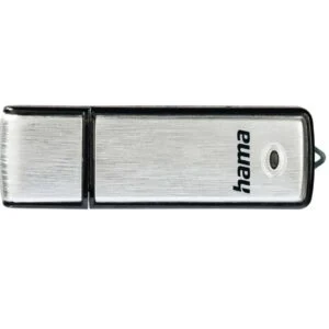 USB памет Fancy 64GB HAMA-108062 показана в употреба с компютър