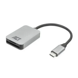 Четец за SD и micro SD карти ACT AC7056 с USB-C порт отпред