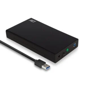 Чекмедже за твърд диск ACT AC1405 3.5 inch SATA USB 3.1 Gen1 Черен основна снимка продукт