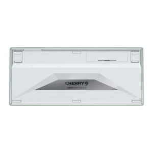Безжична клавиатура CHERRY KW 7100 MINI BT Bluetooth с вид отпред и клавиши