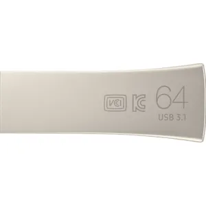 USB памет Samsung BAR Plus 64GB USB-A Сребриста основна продуктова снимка