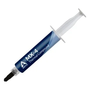 Термо паста ARCTIC MX-4 45g Сив продуктова снимка с опаковка и текстура