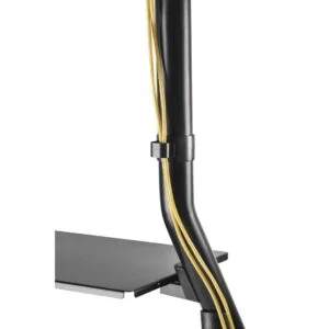 Регулируема височина на HAMA Метална стойка за TV Trolley 254 см (100") 220875