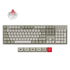 Геймърска Механична клавиатура Keychron C2 Pro 8K QMK основен изглед отпред