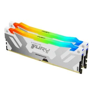 Памет Kingston Fury Renegade White RGB 32GB DDR5 основна продуктова снимка