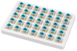 Суичове за механична клавиатура Keychron Cherry MX Blue RGB Switch Set 35 броя основна снимка
