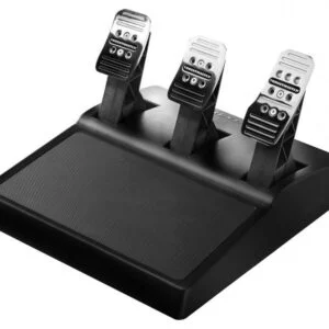 Волан THRUSTMASTER T300 Ferrari Alcantara Edition страничен изглед с кабел и USB