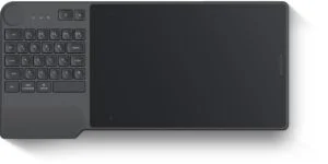 Графичен таблет HUION Inspiroy Keydial KD200 USB-C Bluetooth Metal Grey основен изглед