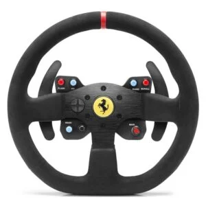 Волан THRUSTMASTER T300 Ferrari Alcantara Edition показва Force Feedback механизъм