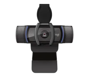 Уеб камера с микрофон LOGITECH C920s Pro основен продукт с вид отпред