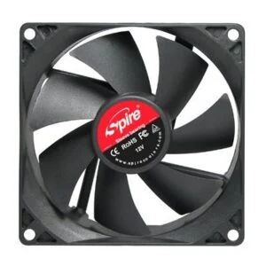 Вентилатор SPIRE 90X90x25 mm Sleeve основна продуктова снимка с вид отпред