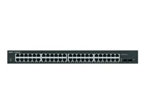 Суич ZYXEL GS1900-48 48 портов управляем Gigabit за монтаж в шкаф - основна продуктова снимка