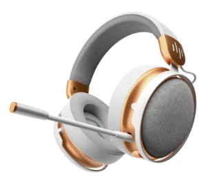 Геймърски безжични слушалки Dark Project Sono Wireless White/Gold основна снимка