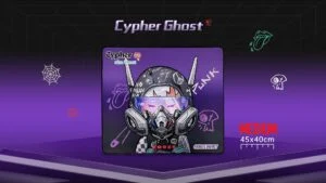 Геймърски пад A4 Bloody BP-45W Cypher Ghost с водоустойчива повърхност и модерен дизайн