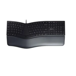 Жична извита клавиатура CHERRY KC 4500 ERGO основен изглед отпред