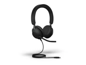Jabra Evolve2 40 SE USB-C MS Stereo слушалка с микрофон продуктова снимка