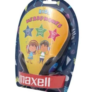 Слушалки MAXELL KIDS детайл на говорител и магнит Neodymium