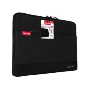 Чанта за лаптоп BX-SL41 Laptop sleeve 14 1" черна MAXELL продуктова снимка с вид отпред