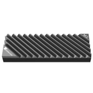 Пасивен охладител Jonsbo M.2 SSD оребрен Сив основен изглед на продукта