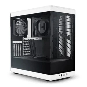Кутия HYTE Y40 Tempered Glass Mid-Tower Бяло и Черно основна снимка отпред