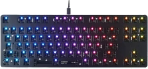 Геймърска механична клавиатура основа Glorious RGB GMMK TKL ISO Layout снимка отпред