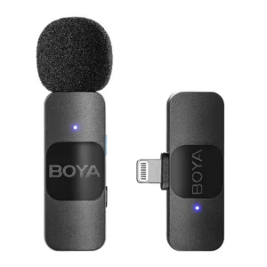 Безжична микрофонна система с ревер за iOS BOYA BY-V1 продуктова снимка