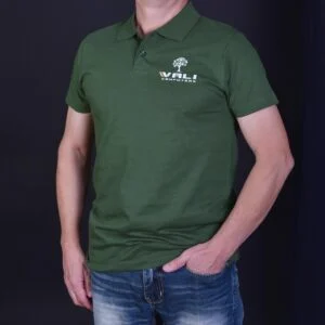 Тениска VALI COMPUTERS Gents размер XL Зелена продуктова снимка отпред