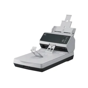 Документен скенер Ricoh fi-8250 комбиниран с настолен тип, продуктова снимка отпред
