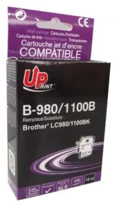 Мастилница UPRINT LC980/1100 BROTHER Черен продукт снимка отпред