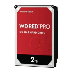 Хард диск WD Red Pro NAS 2TB 7200rpm 64MB SATA 3 продукт снимка отпред