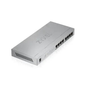 Суич ZyXEL GS1008-HP 8-портов гигабитов неуправляем PoE+ 60W продукт снимка отпред