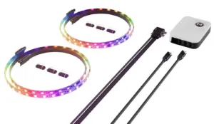 Комплект 2 бр АRGB LED Ленти HYTE LS30 - 330 mm + NP50 продуктова снимка отстрани