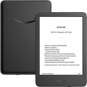 eBook четец Kindle Touch 6 инча 16GB 2024 11 генерация Black продуктова снимка отпред