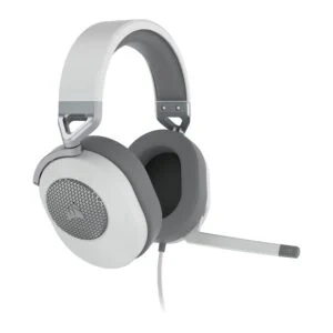 Геймърски слушалки с микрофон Corsair HS65 - White основен продукт снимка