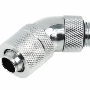 Компресионен фитинг Alphacool HF 13/10 G1/4 45° Въртящ се Хром основен продукт