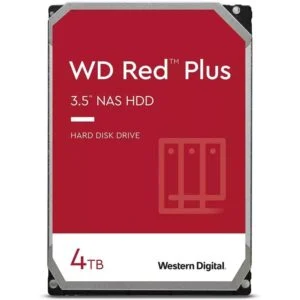 Хард диск WD Red Plus 4TB NAS 3.5 инча с 256MB кеш и 5400RPM снимка на продукта
