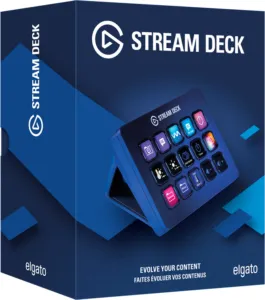 Контролер Elgato Stream Deck MK.2 с 15 програмируеми LCD бутона основен изглед