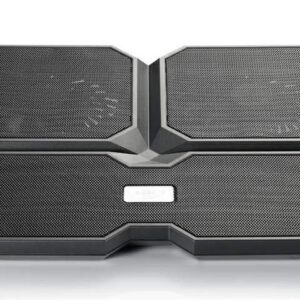 Охладител за лаптоп DeepCool Multi Core X6 детайл на вентилаторите и рамката