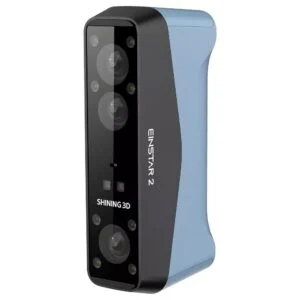 3D скенер Einstar 2 Shining 3D wireless продуктова снимка с видим дизайн и размери