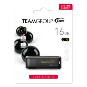 USB памет Team Group C175 16GB основна снимка на продукта с USB конектор