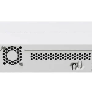 Суич MikroTik CRS310-1G-5S-4S+IN изглед отпред с видими портове
