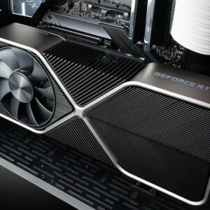 Брекет за вертикален монтаж на GPU EZDIY-FAB PCIe 4.0 Riser Cable детайлна снимка отстрани