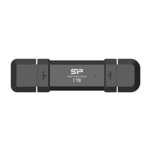 Външен SSD Silicon Power DS72 Black 1TB основен изглед на продукта