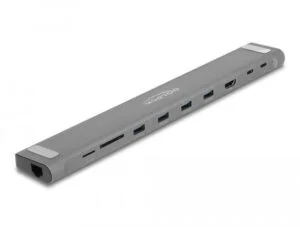 Докинг станция Delock Type-C 4K с HDMI и USB портове на основна снимка