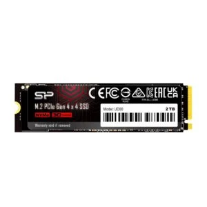 SSD Silicon Power UD90 M.2-2280 PCIe Gen 4x4 NVMe 2000GB продукт снимка отпред